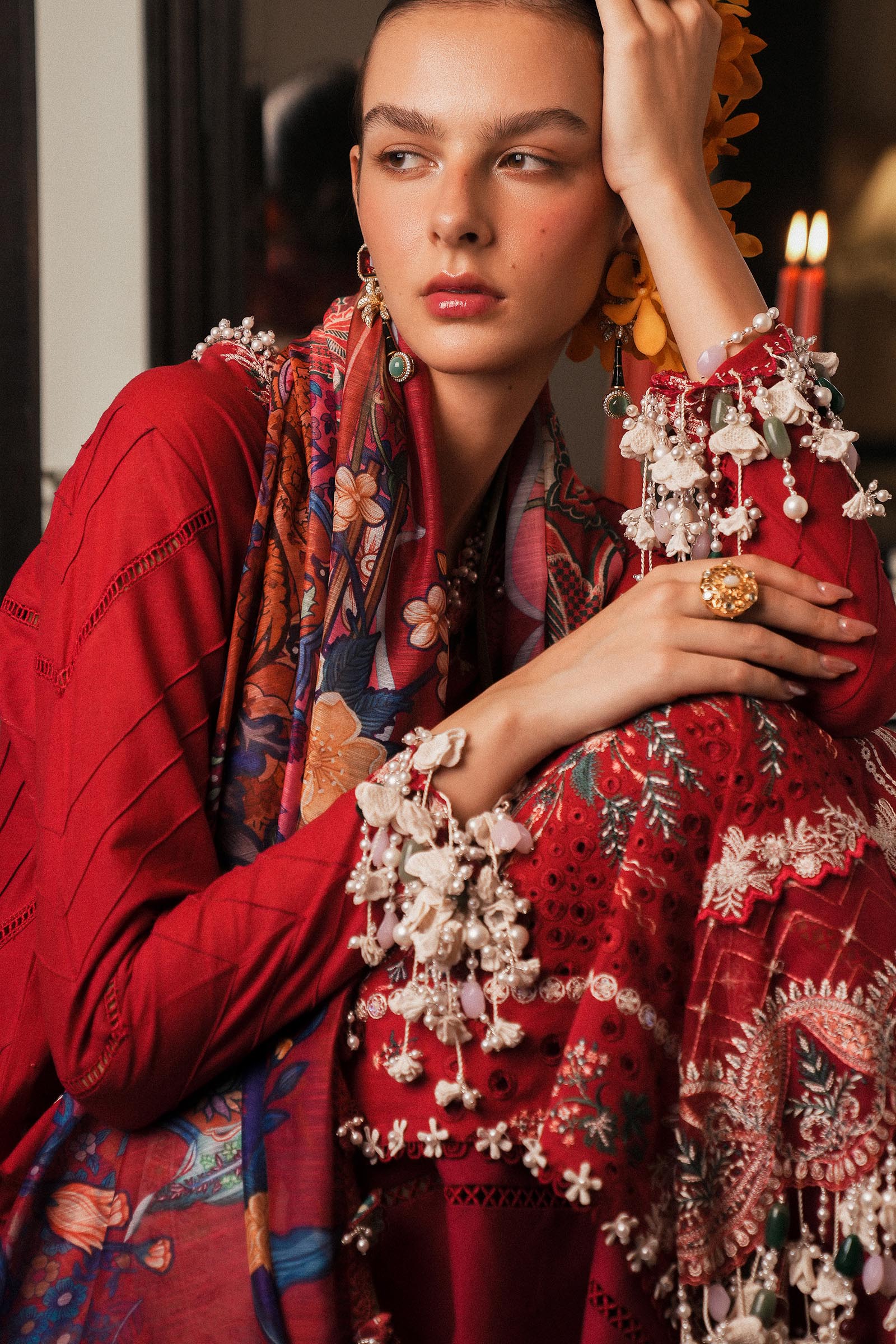 Sana Safinaz | Luxury Lawn 25 | L251-009A-3DI