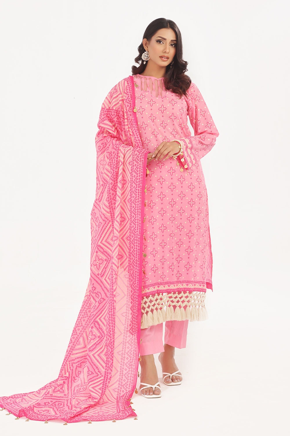 Gul Ahmed | Chunri Lawn 25 | CL-42315 B