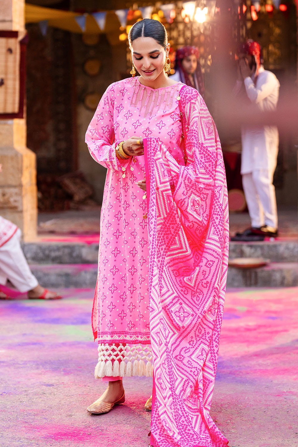 Gul Ahmed | Chunri Lawn 25 | CL-42315 B