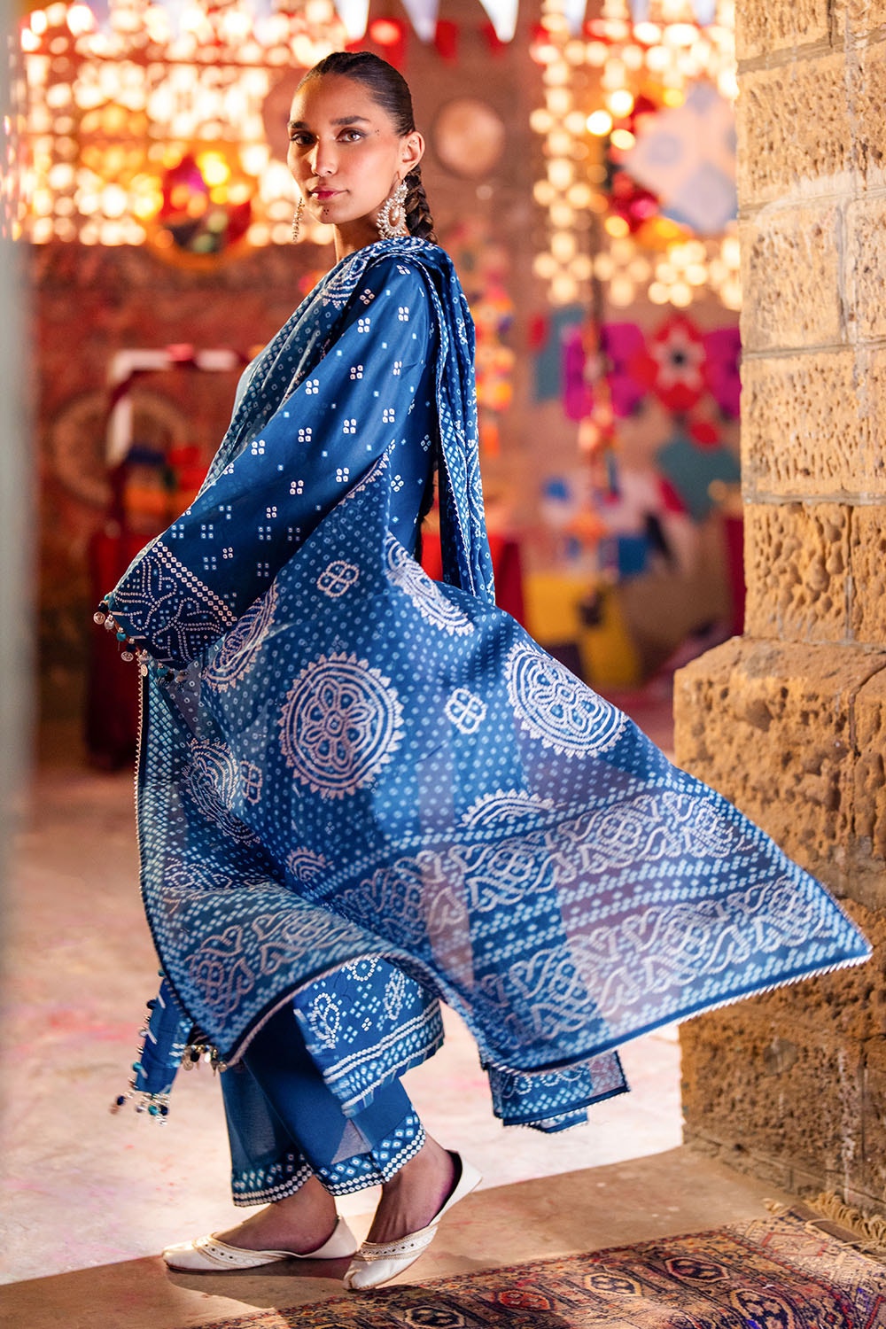 Gul Ahmed | Chunri Lawn 25 | CL-52171 B