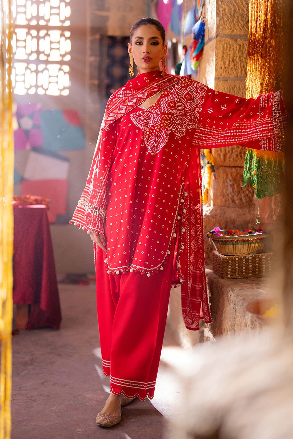 Gul Ahmed | Chunri Lawn 25 | CL-52176 A