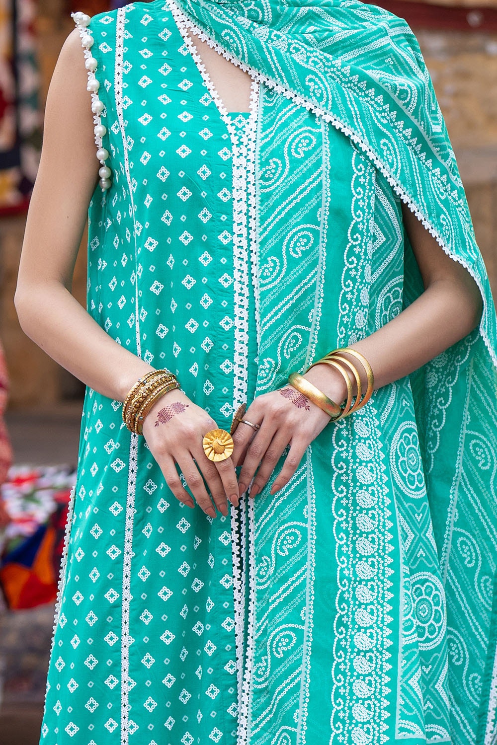 Gul Ahmed | Chunri Lawn 25 | CL-52178 A