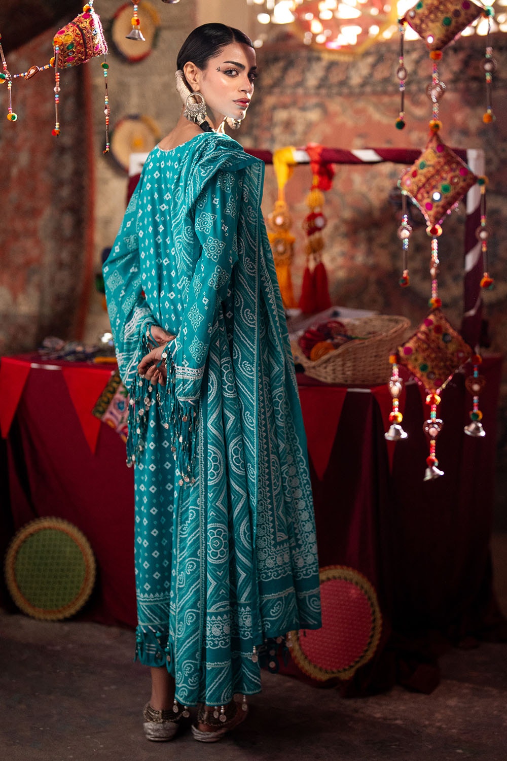 Gul Ahmed | Chunri Lawn 25 | CL-52178 B
