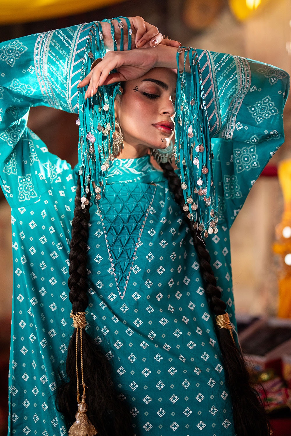 Gul Ahmed | Chunri Lawn 25 | CL-52178 B