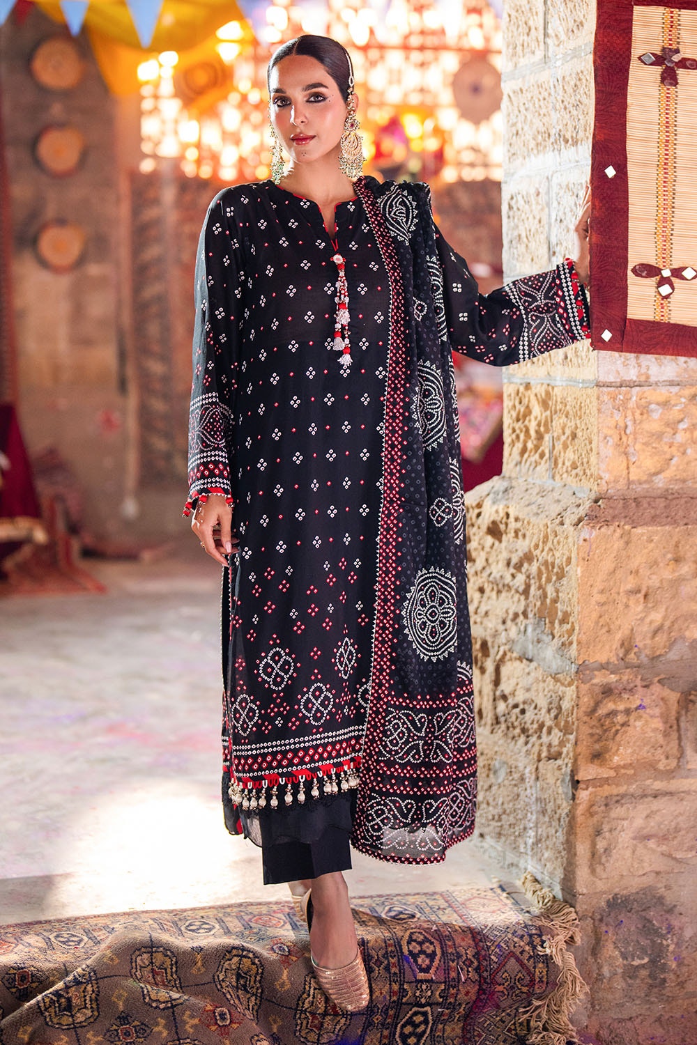 Gul Ahmed | Chunri Lawn 25 | CL-52171 A