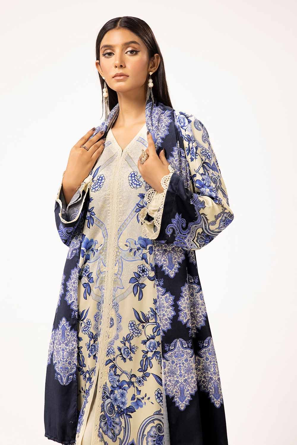 Gul Ahmed | Winter Collection 24 | Linen Suit LT-42010