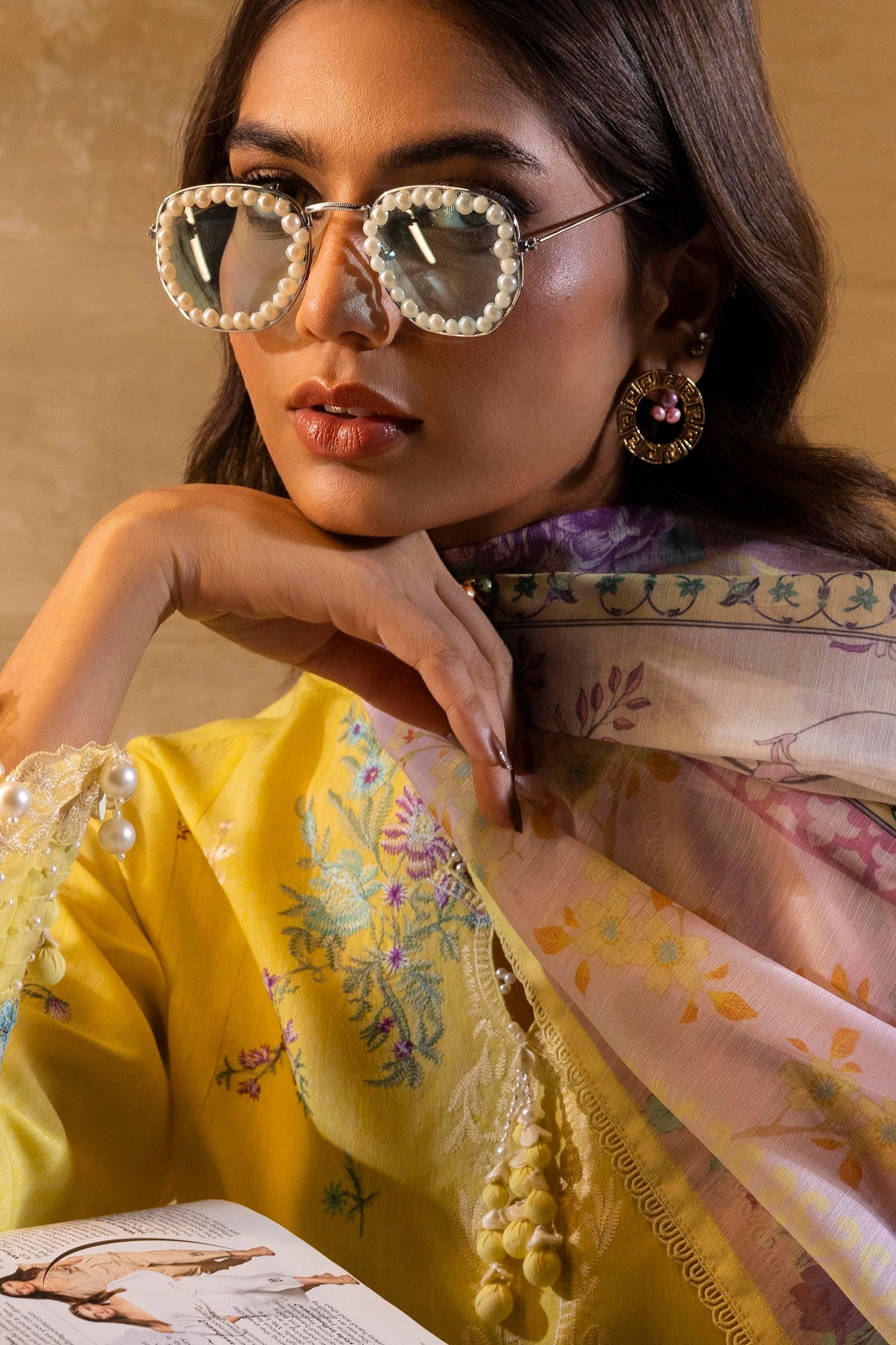 Sana Safinaz | Muzlin Spring 25 | M251-011B-3CV