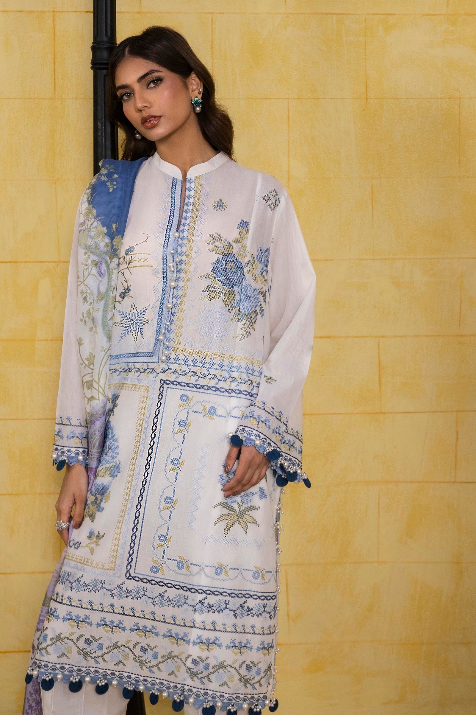 Sana Safinaz | Muzlin Spring 25 | M251-018A-3CT