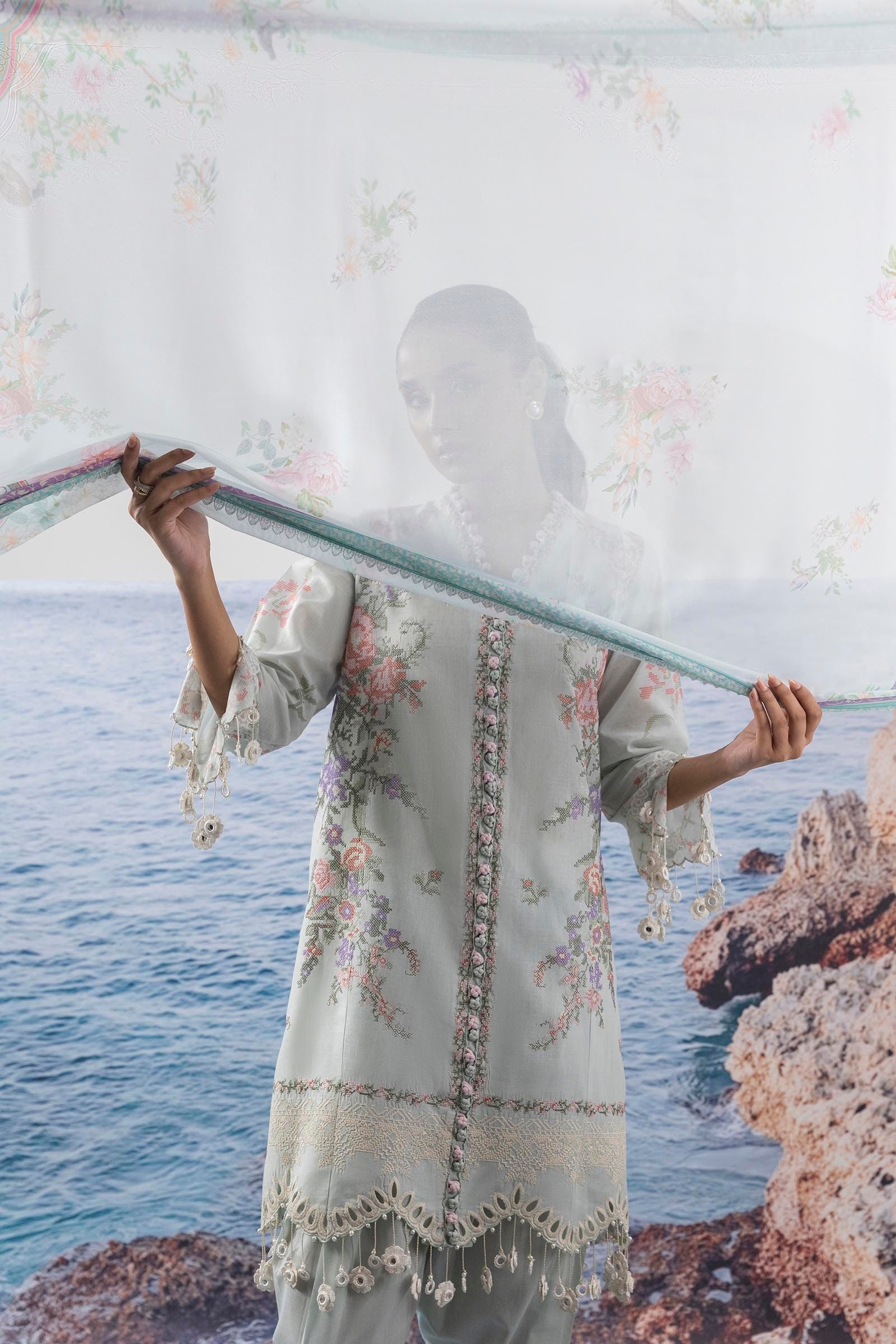 Sana Safinaz | Muzlin Summer 25 | 009B