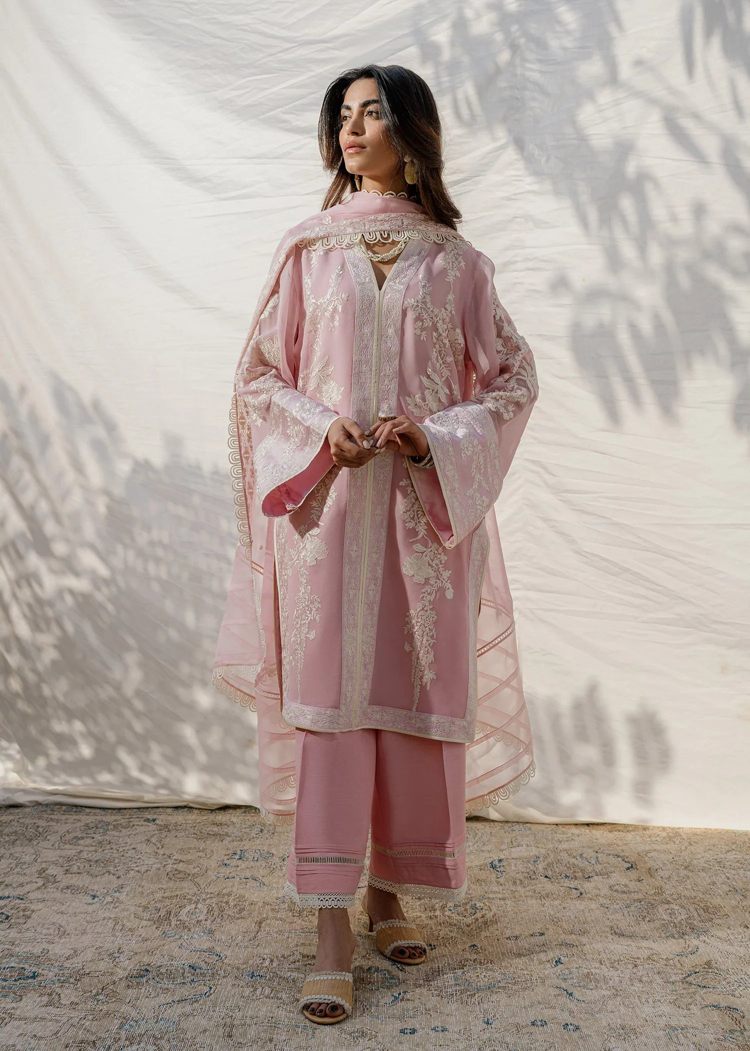 Mahgul | Eid Edit 2024 | Blush Coral