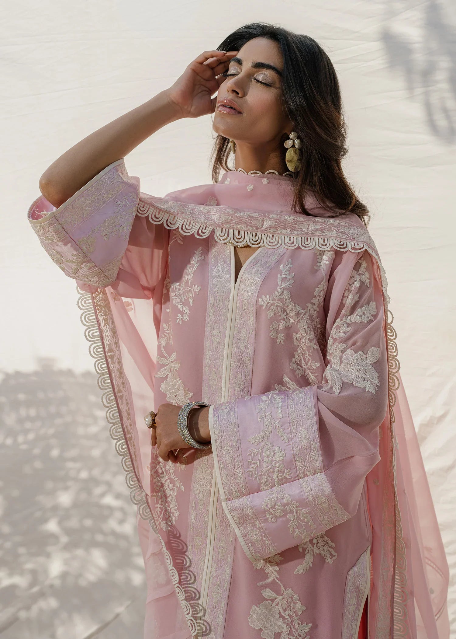 Mahgul | Eid Edit 2024 | Blush Coral