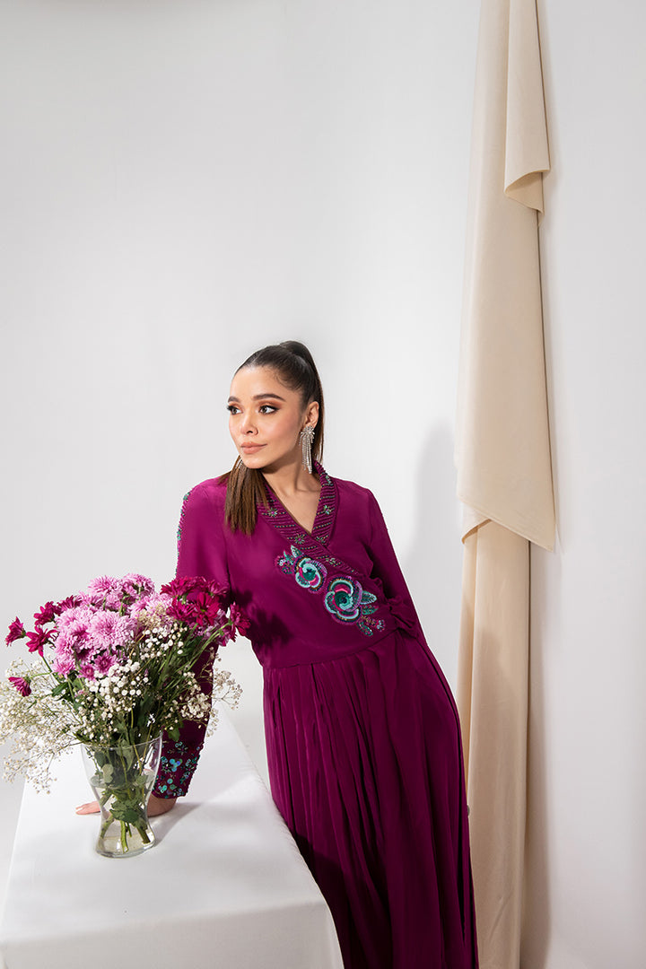 Maria Osama Khan | Tiffany Formals | Amethyst