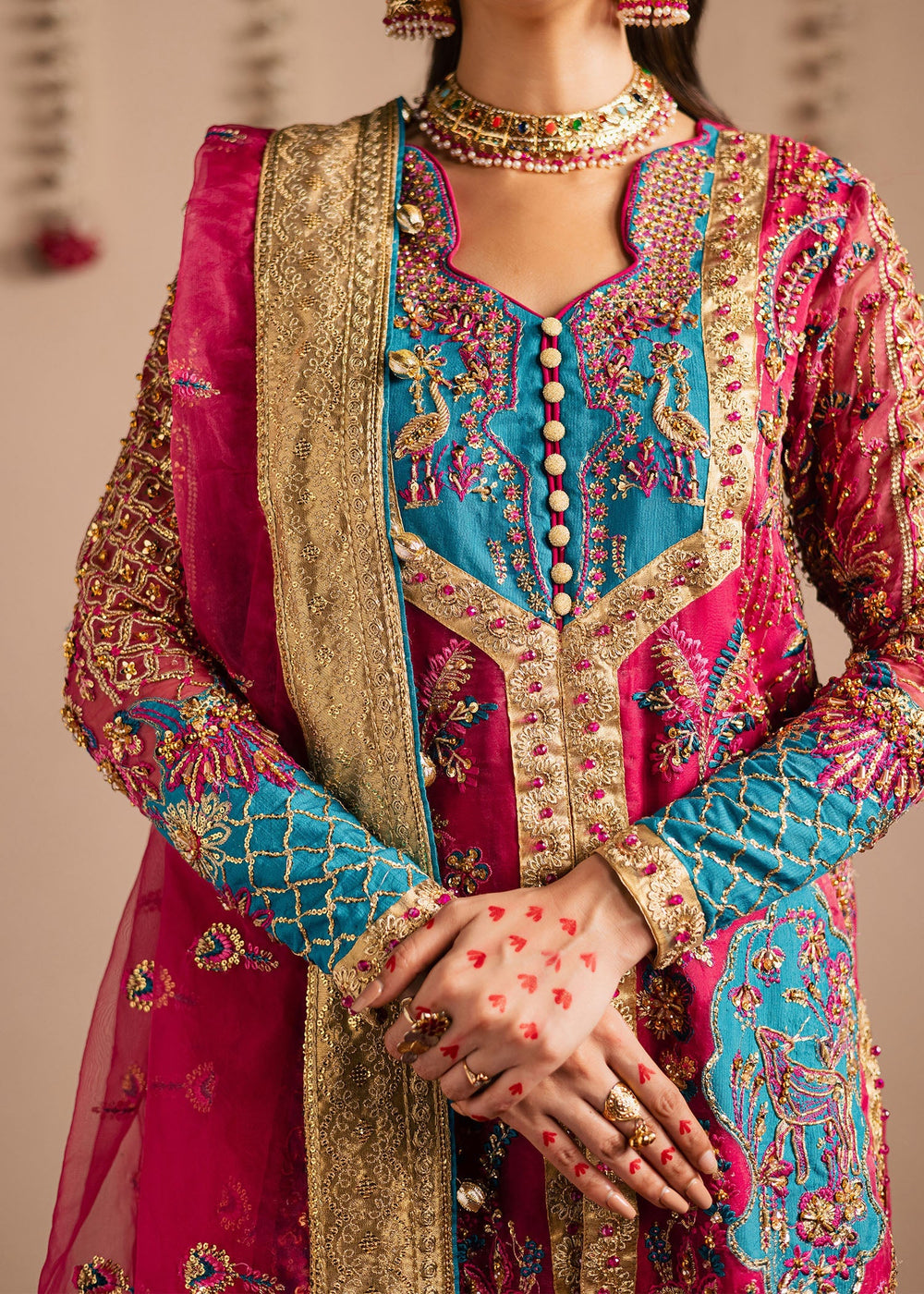 Maria Osama Khan | Jhil Mil Wedding Festive | Gulaboo -
Maria Osama