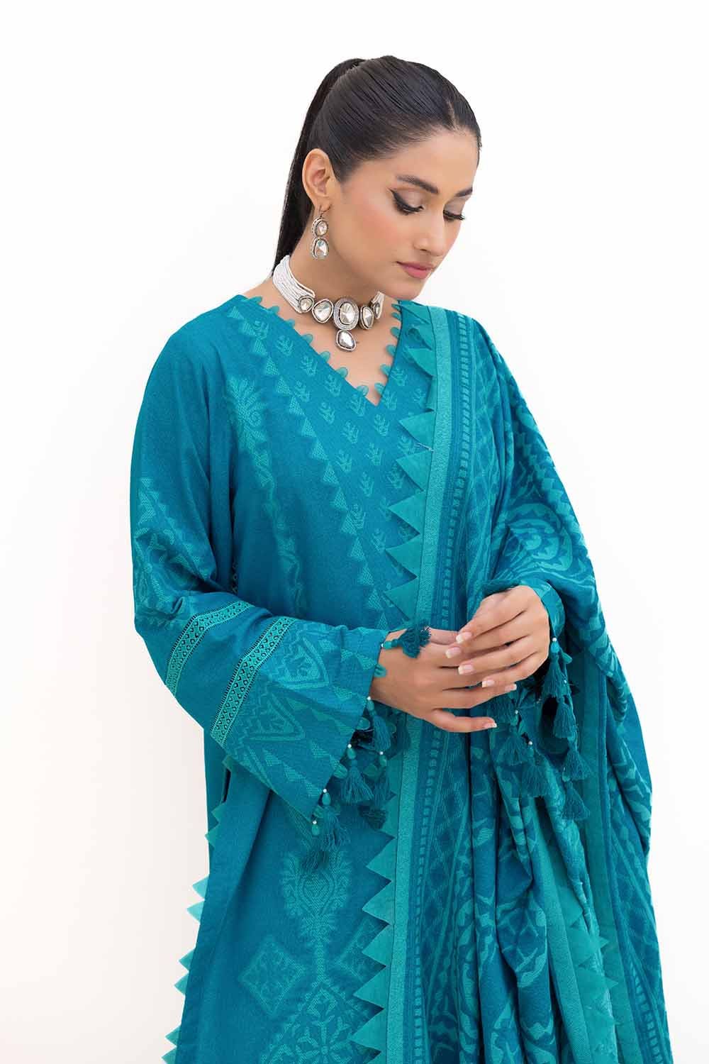 Gul Ahmed | Winter Collection 24 | Jacquard Suit MJ-42056