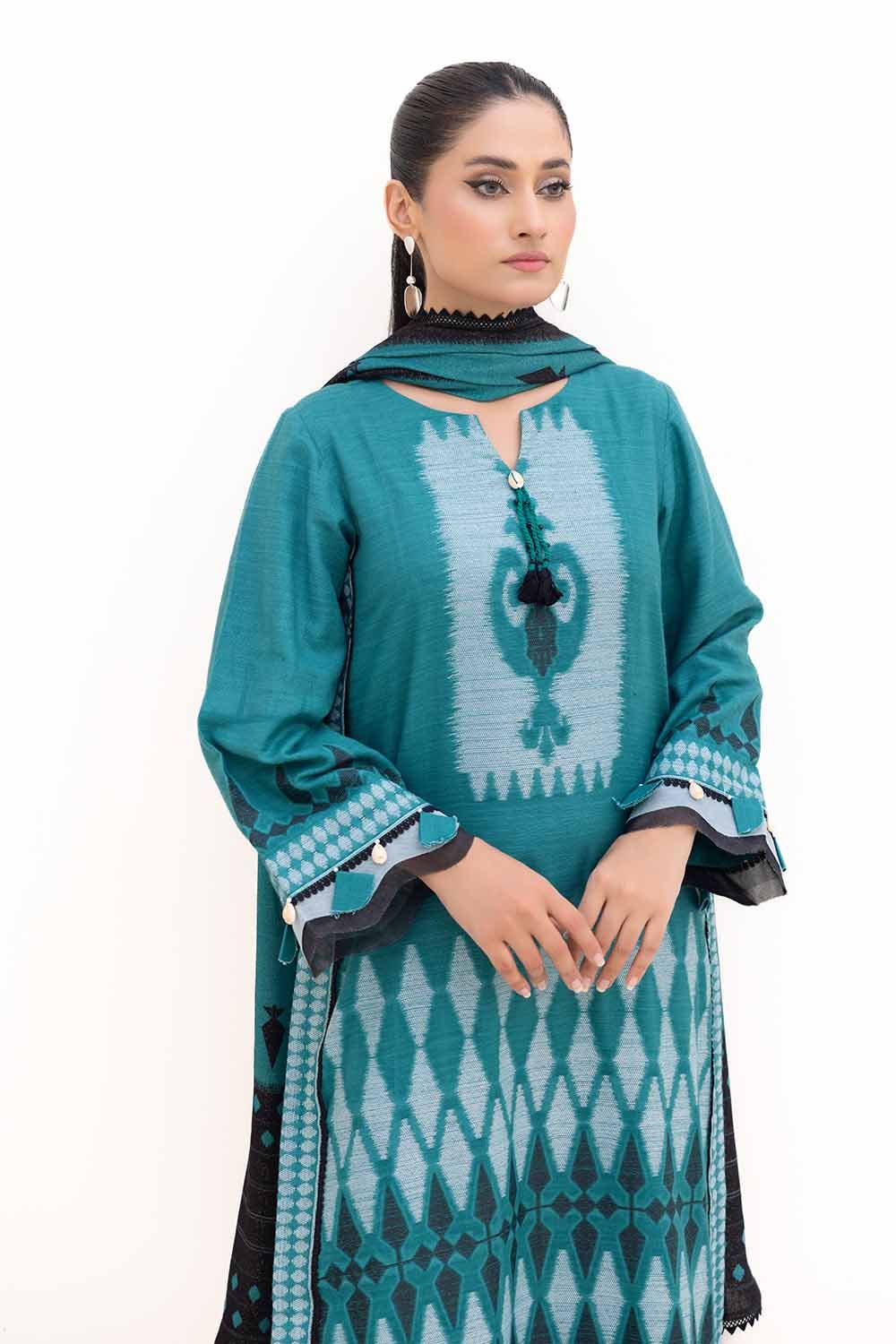 Gul Ahmed | Winter Collection 24 | Pashmina Dupatta MJ-42058