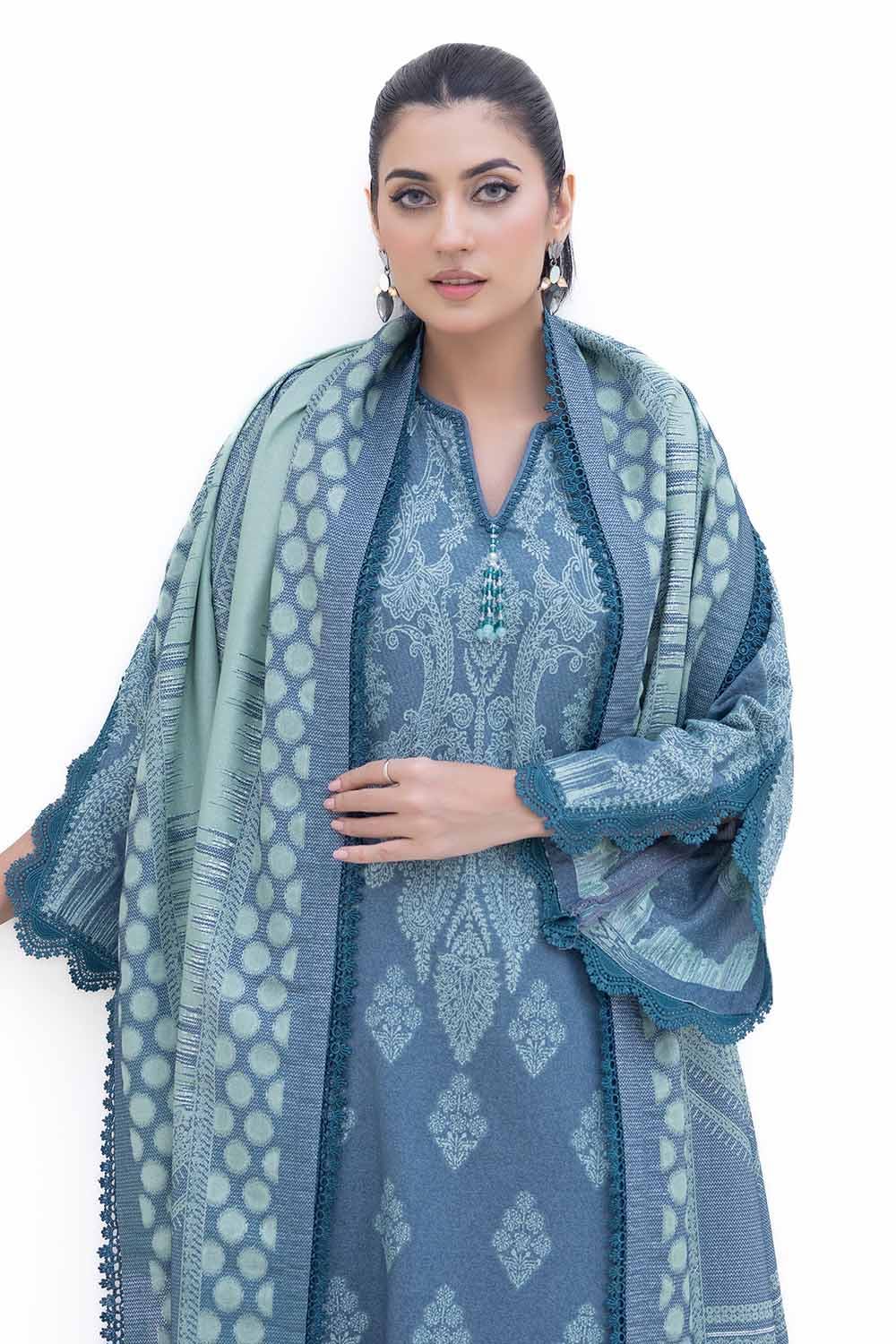 Gul Ahmed | Winter Collection 24 | Jacquard Suit MJ-42059