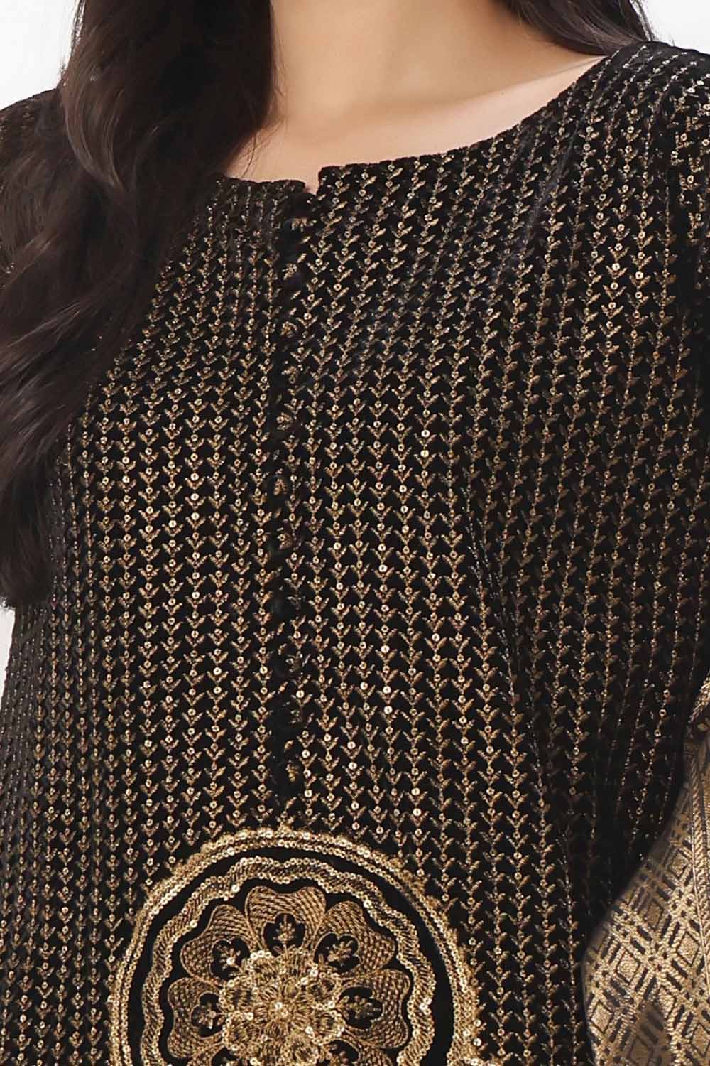 Gul Ahmed | Winter Collection 24 | Jacquard Dupatta NS-42001