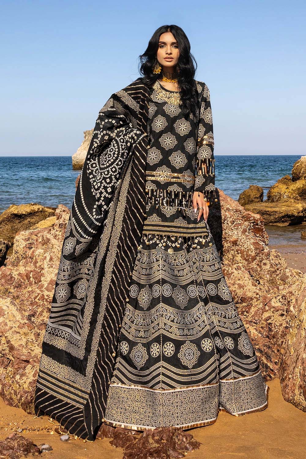 Gul Ahmed | Chunri Lawn 25 | PRW-32083