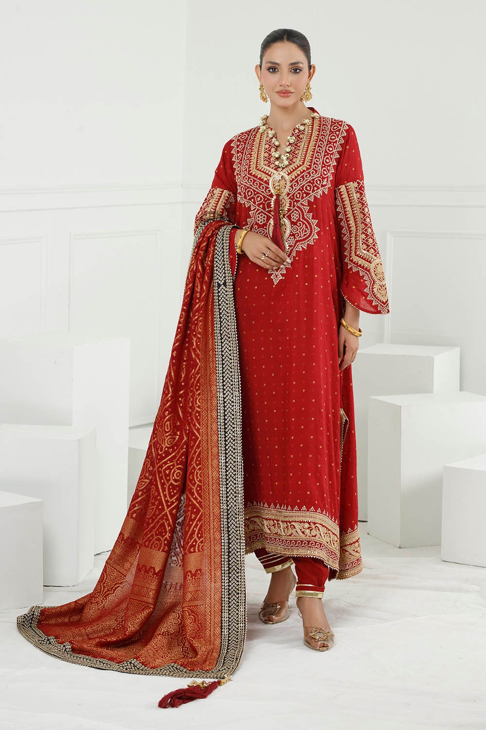 Gul Ahmed | Chunri Lawn 25 | PRW-42003