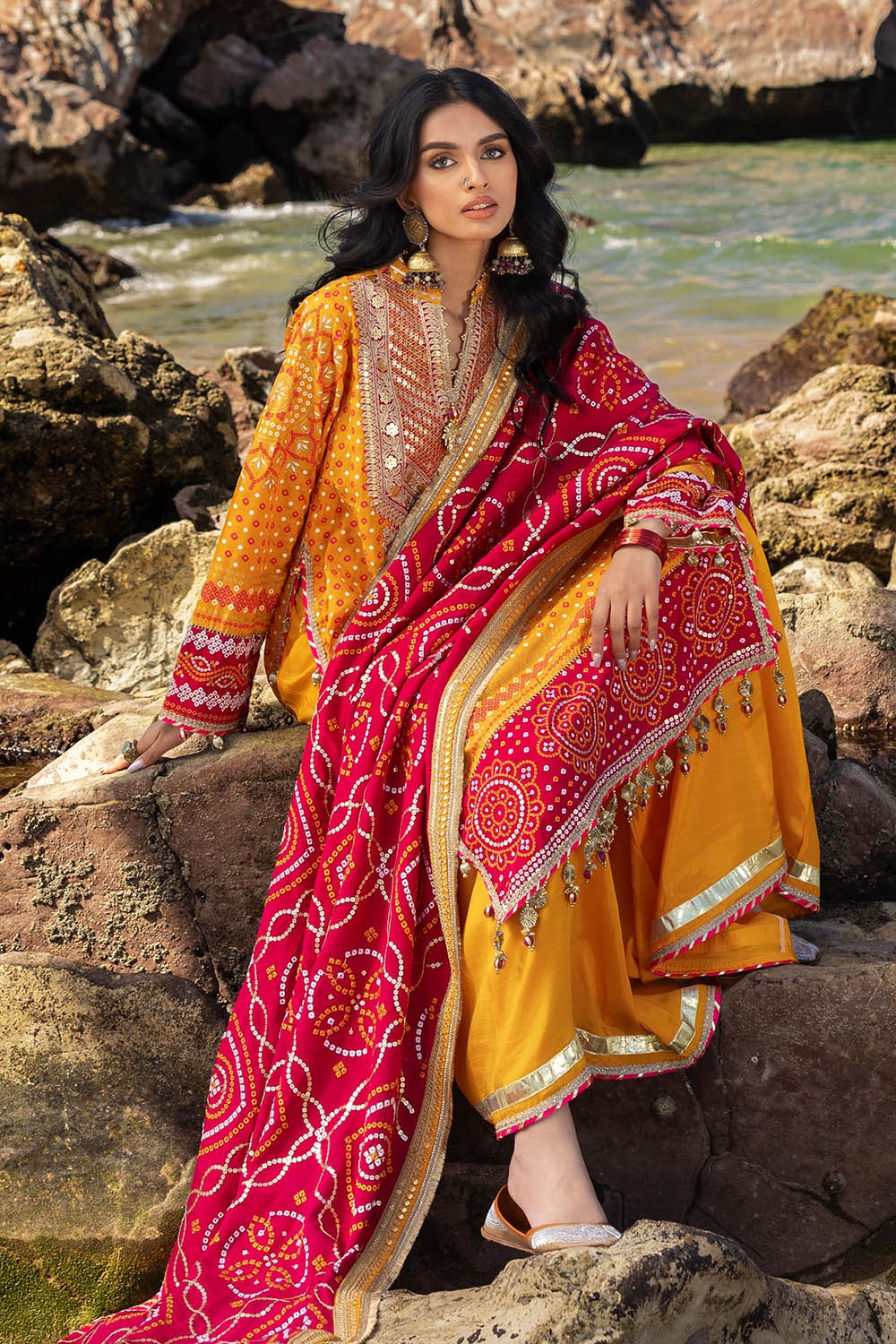 Gul Ahmed | Chunri Lawn 25 | PRW-42006