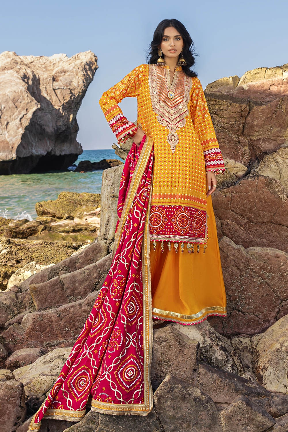 Gul Ahmed | Chunri Lawn 25 | PRW-42006