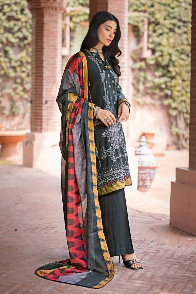 Gul Ahmed | Winter Collection 24 | Cotton Net Dupatta MJ-32072