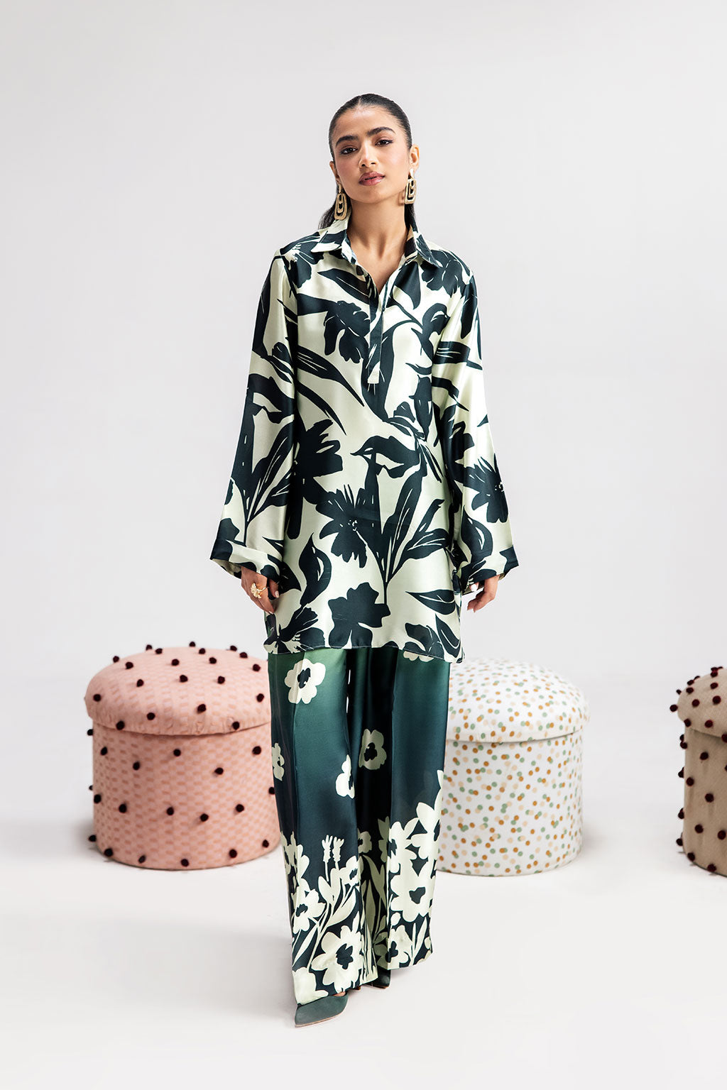 Afsanah | The Print Edit | GREEN SPARKLE AP-106