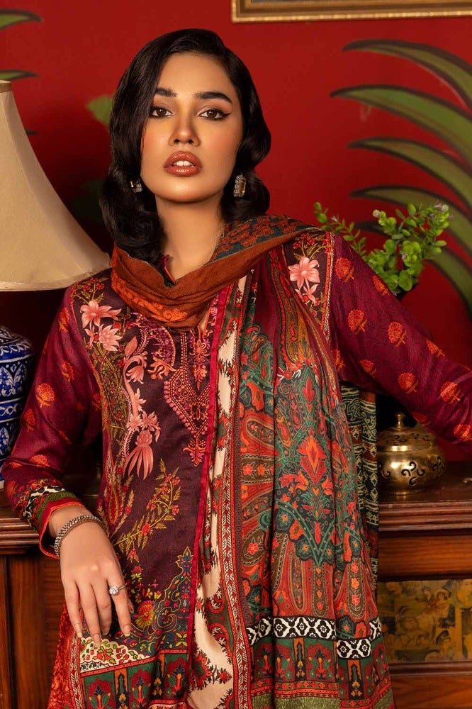 Gul Ahmed | Winter Collection 24 | Suit CV-32003
