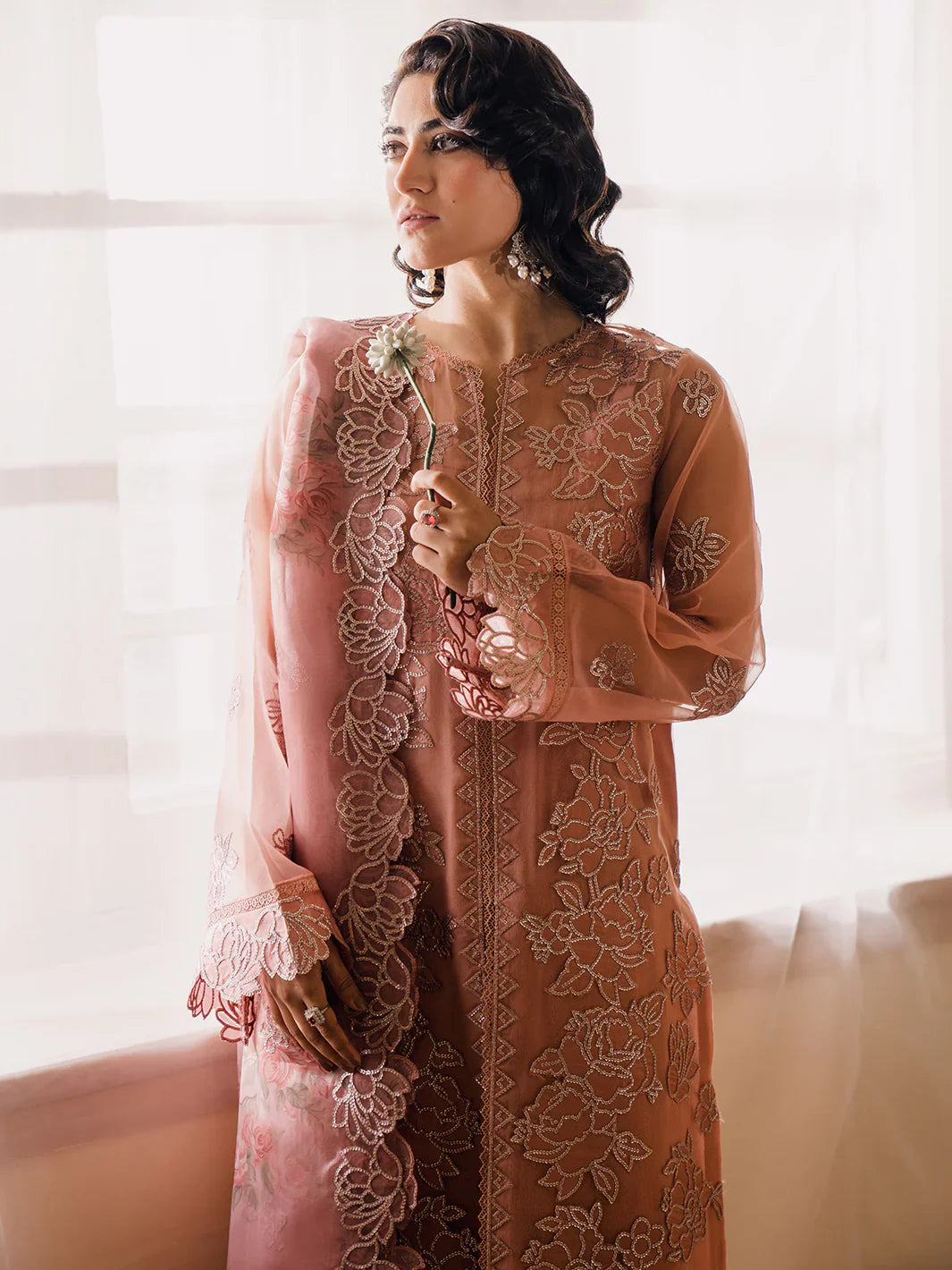 Bin Ilyas | Naqsh Luxury Lawn | Alora