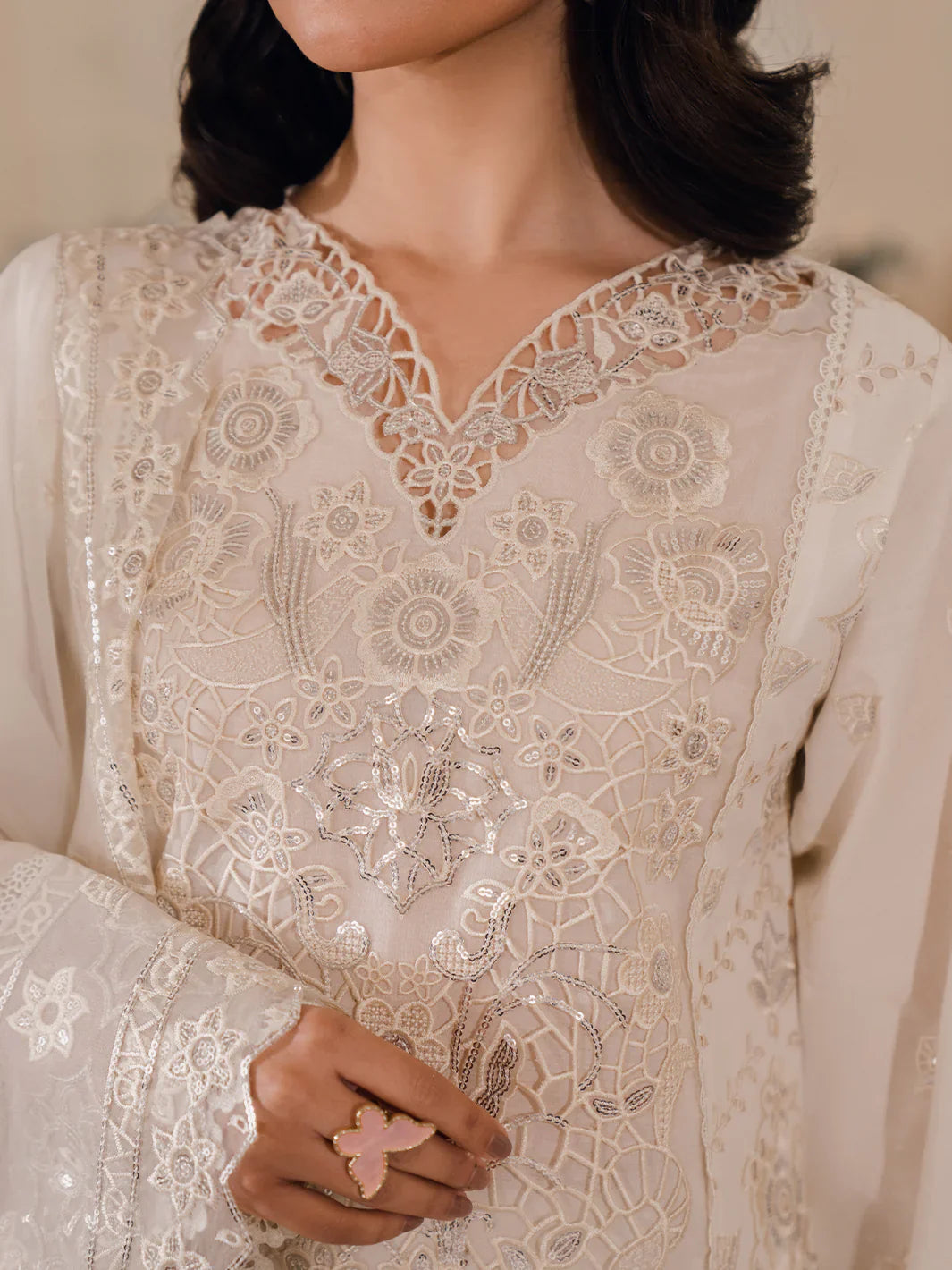 Bin Ilyas | Naqsh Luxury Lawn | Laira