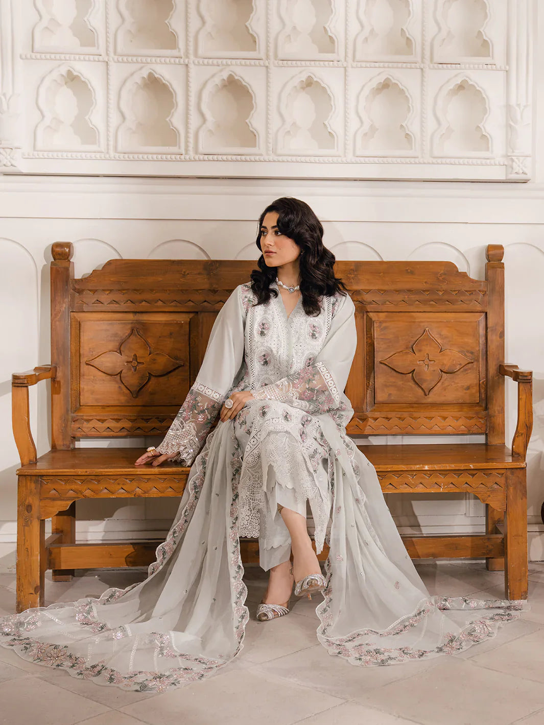 Bin Ilyas | Naqsh Luxury Lawn | Nermine