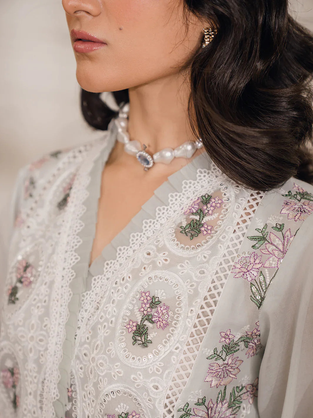 Bin Ilyas | Naqsh Luxury Lawn | Nermine