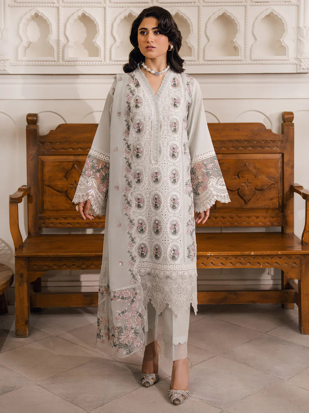 Bin Ilyas | Naqsh Luxury Lawn | Nermine