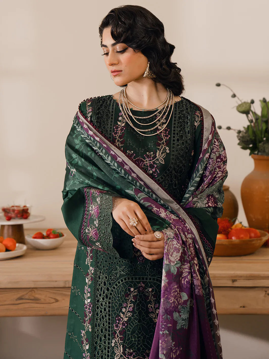 Bin Ilyas | Naqsh Luxury Lawn | Orna