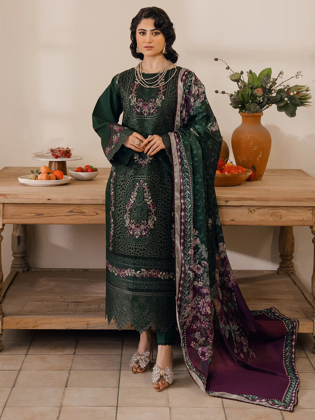 Bin Ilyas | Naqsh Luxury Lawn | Orna