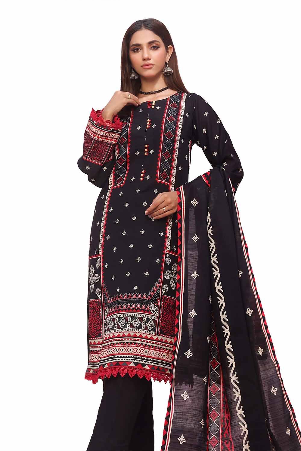 Gul Ahmed | Winter Collection 24 | Khaddar Suit SD-42119