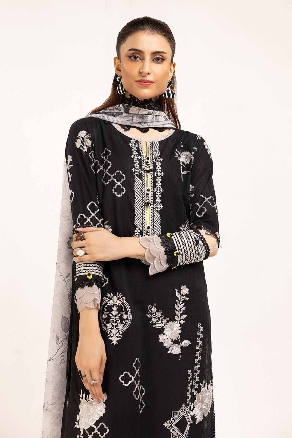 Gul Ahmed | Winter Collection 24 | Zari Jacquard Dupatta ST-42010