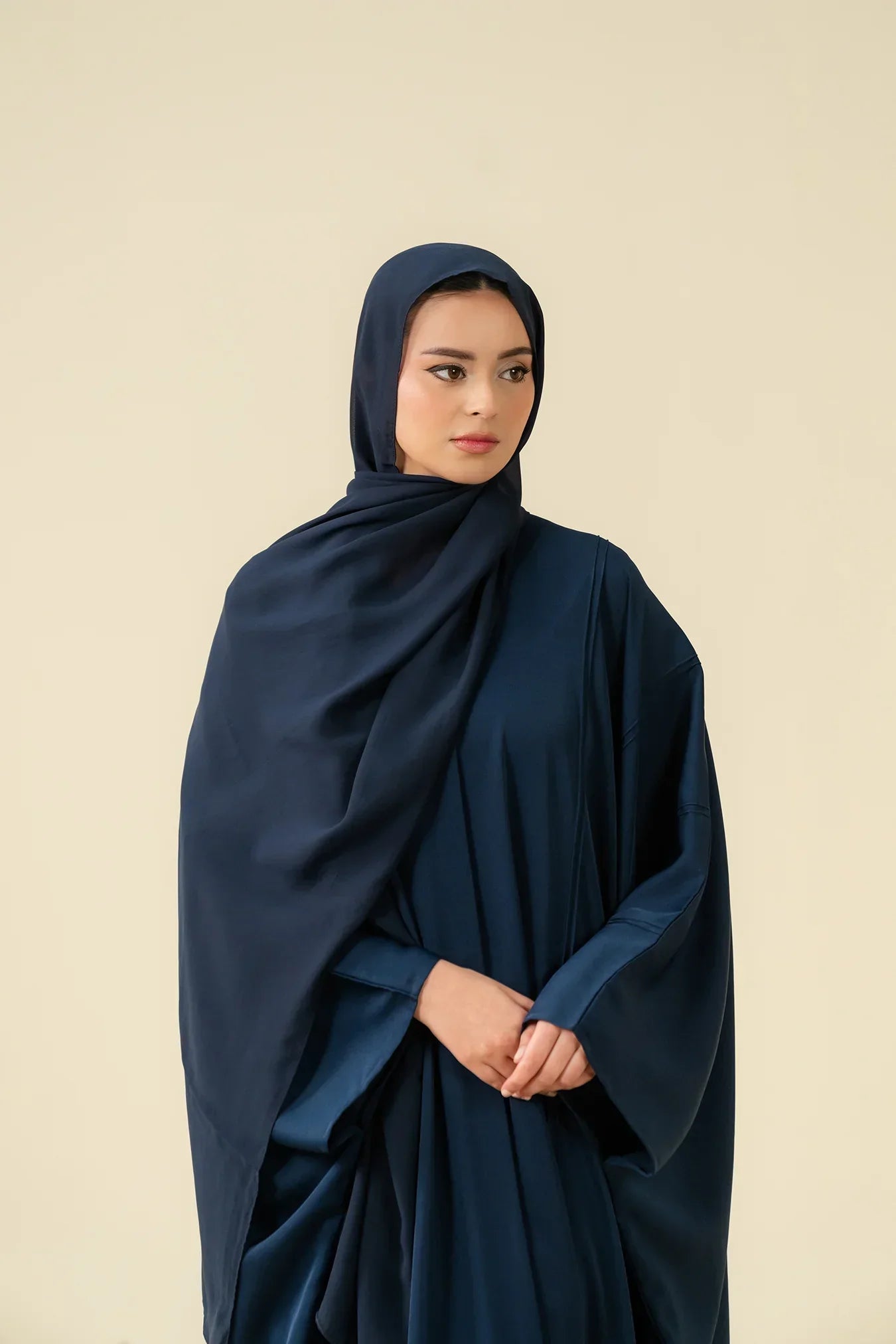 Navy Blue Abaya