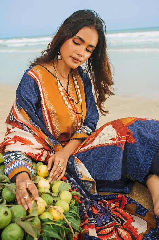 Gul Ahmed | Winter Collection 24 | Cotton Net Dupatta CD-32008