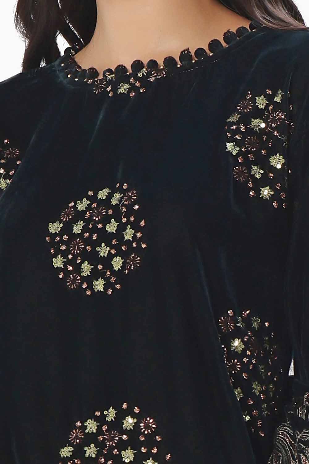Gul Ahmed | Winter Collection 24 | Velvet Dupatta WV-42005
